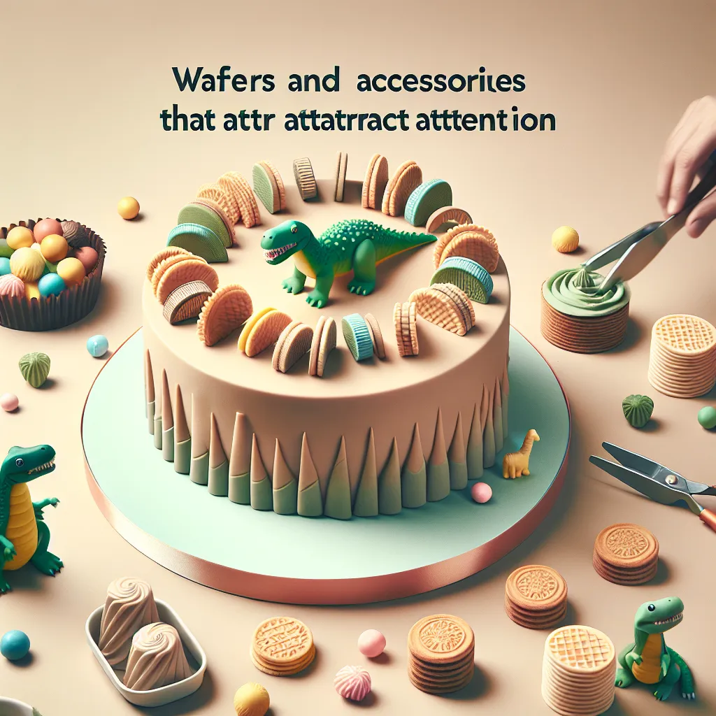 Tort z dinozaurem – opłatki i akcesoria, które przykuwają uwagę